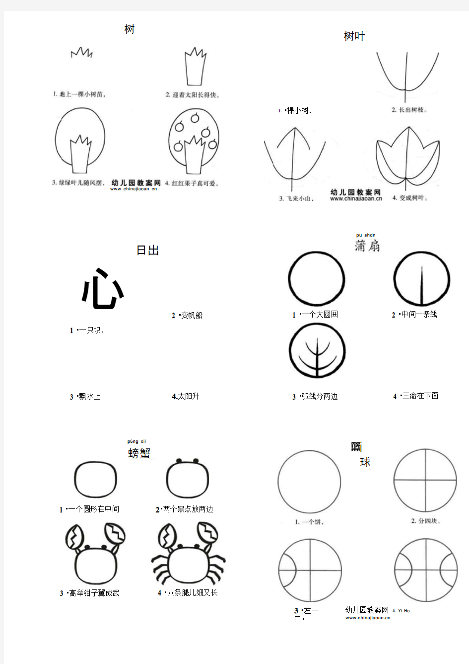 儿童画画入门之简笔画 2016