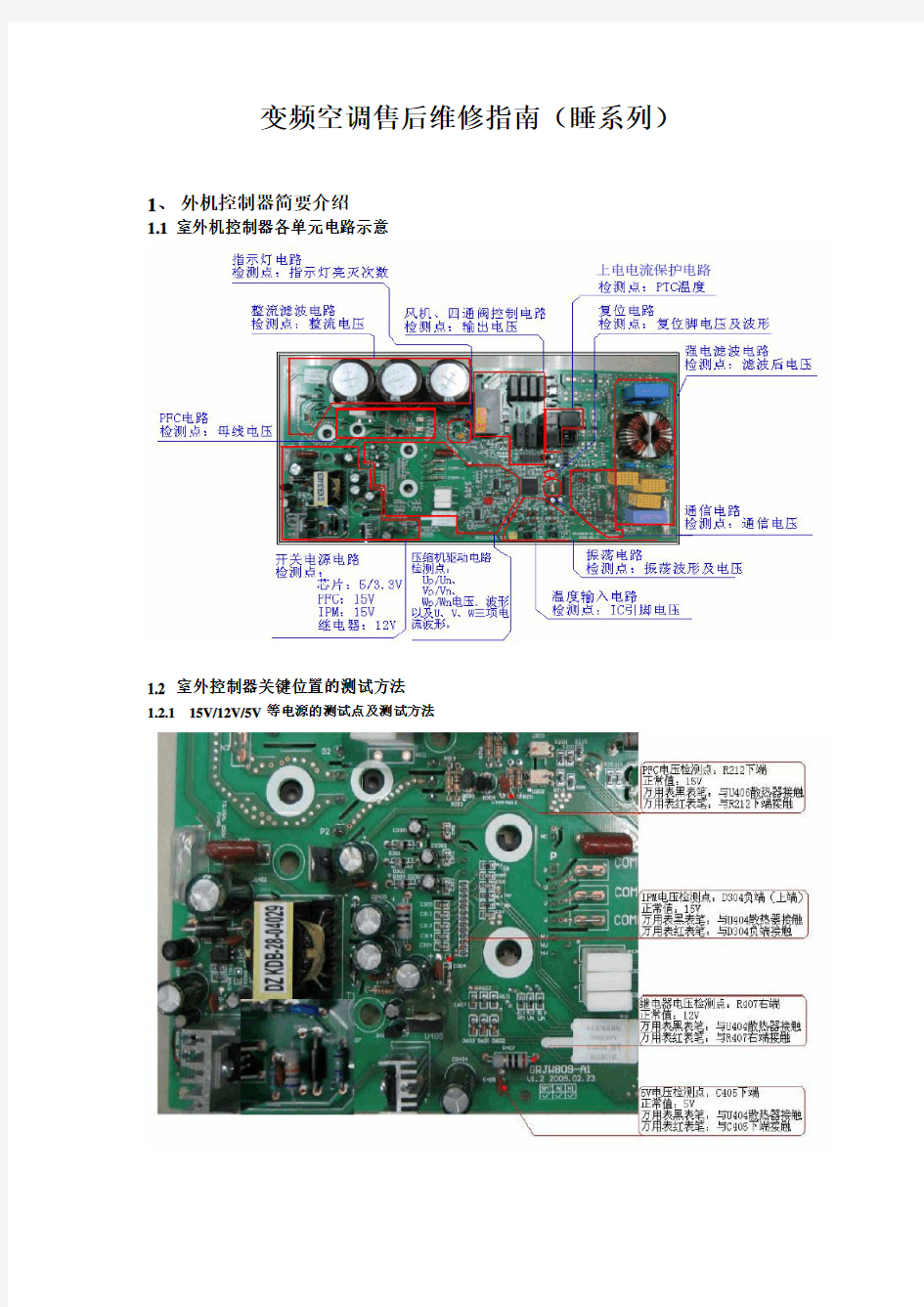 [格力变频空调R410维修内部资料!