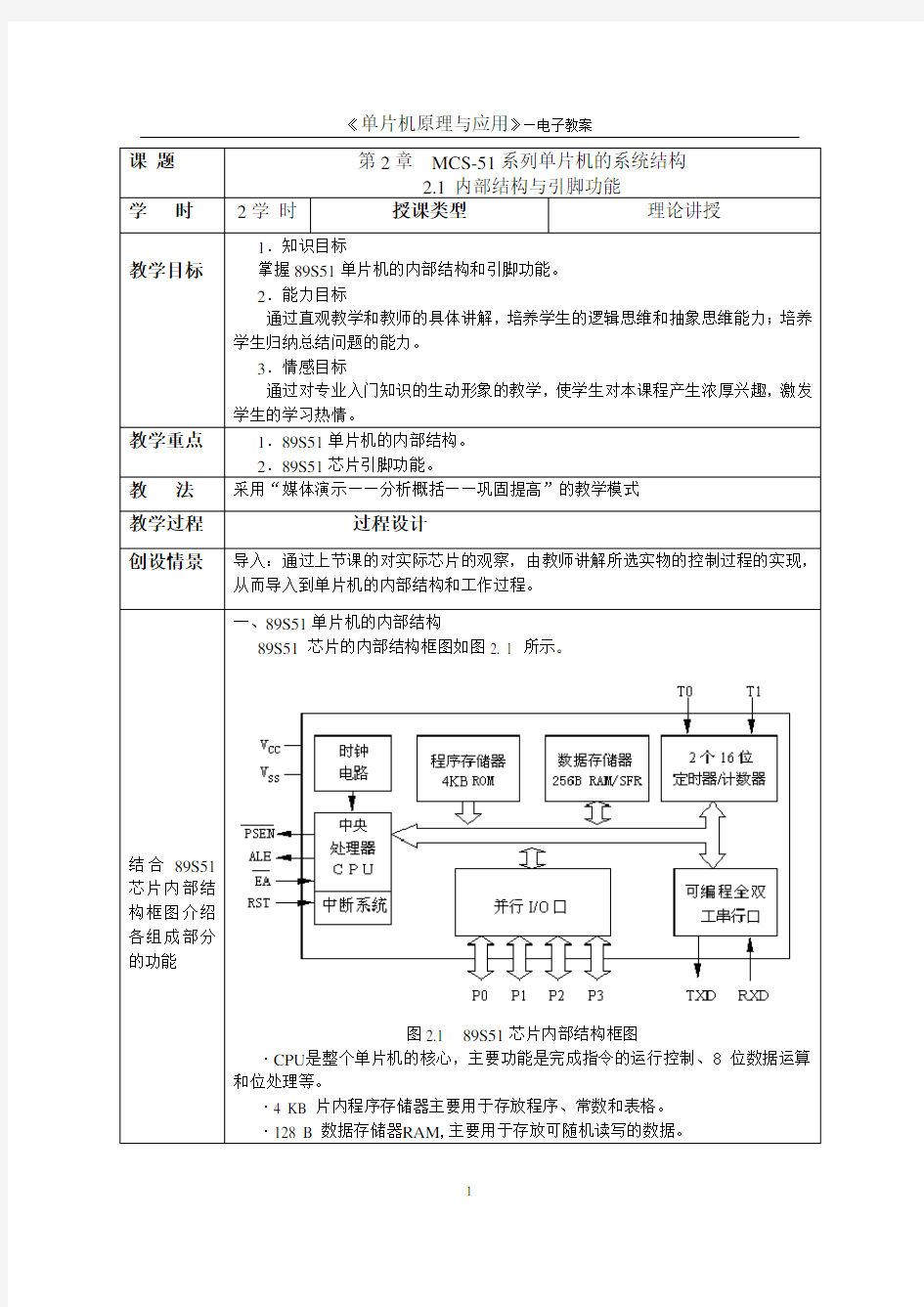 单片机教案2