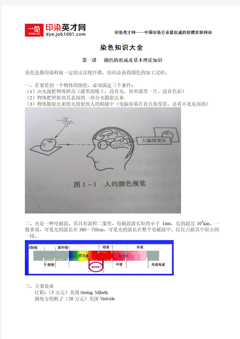 染色知识大全