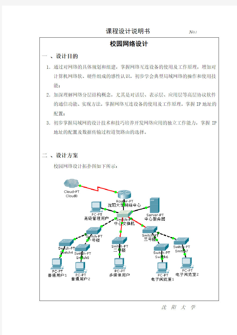 课题_计算机网络课程设-完整版