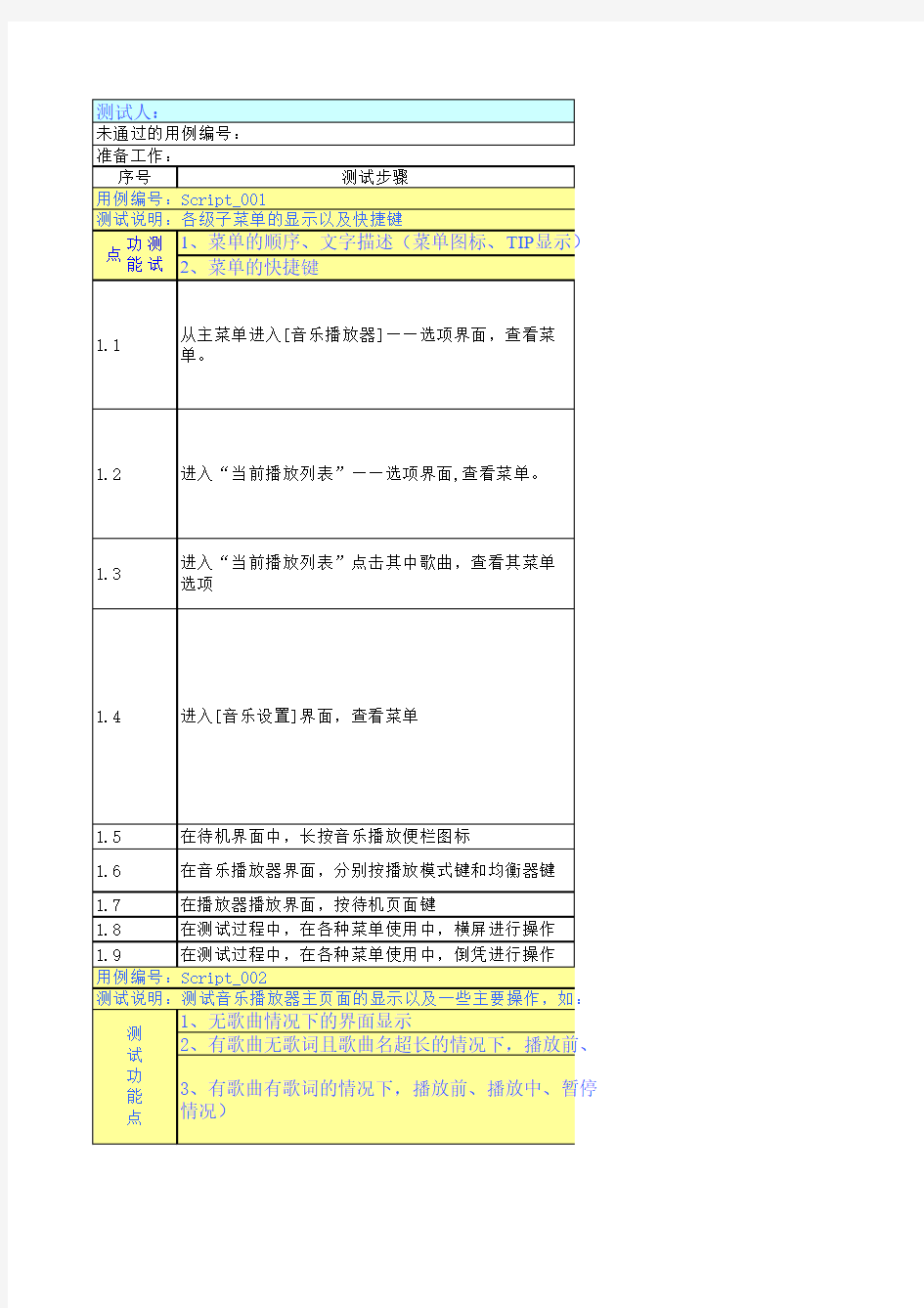 音乐播放器模块测试用例(p707)