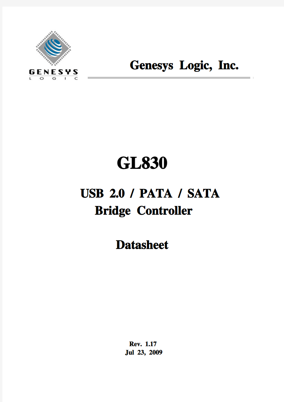 GL830 Datasheet_117