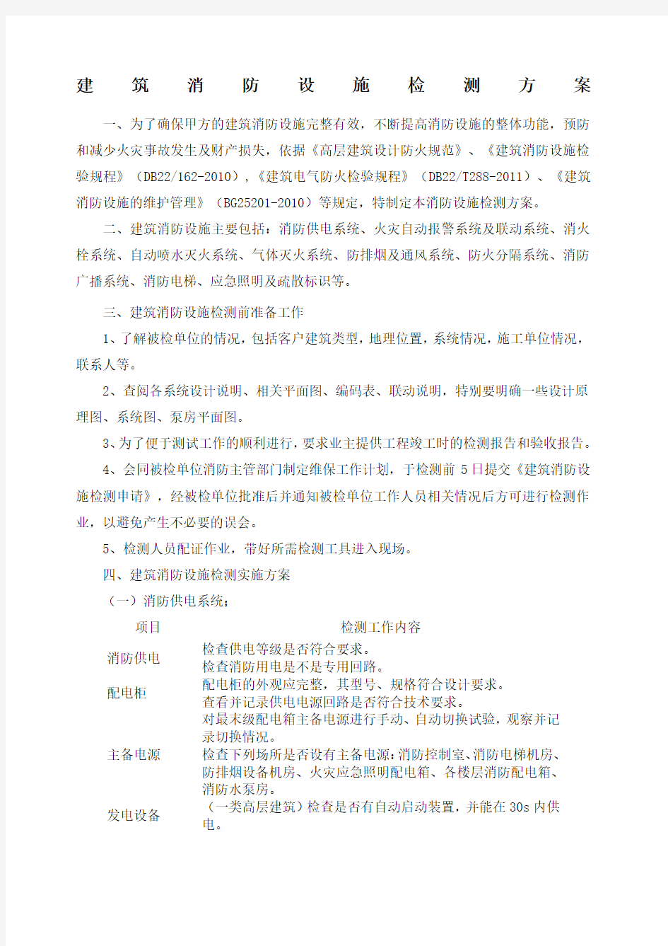 建筑消防设施检测方案.docx