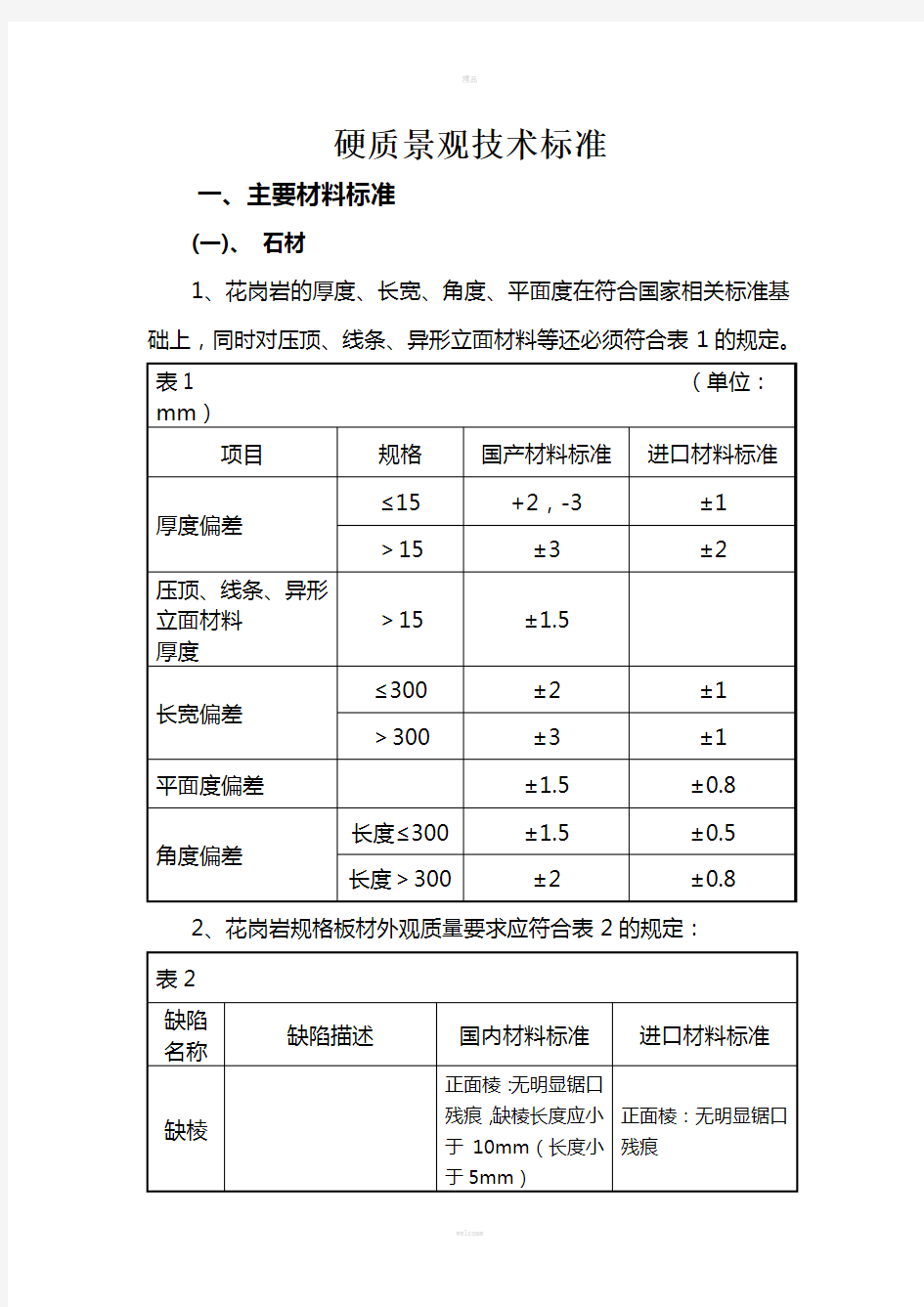 园林景观技术标准