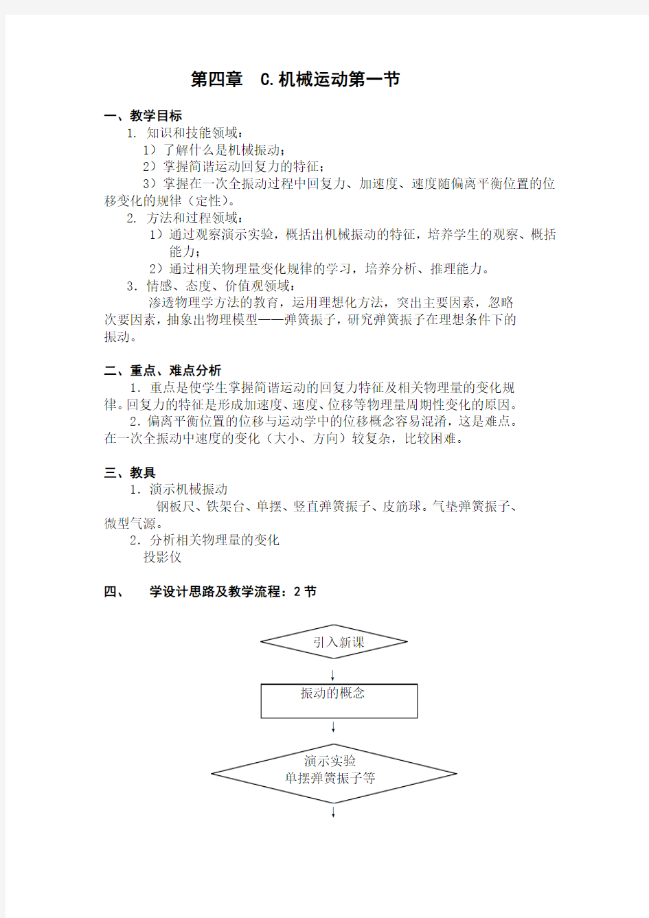 第四章机械振动C1