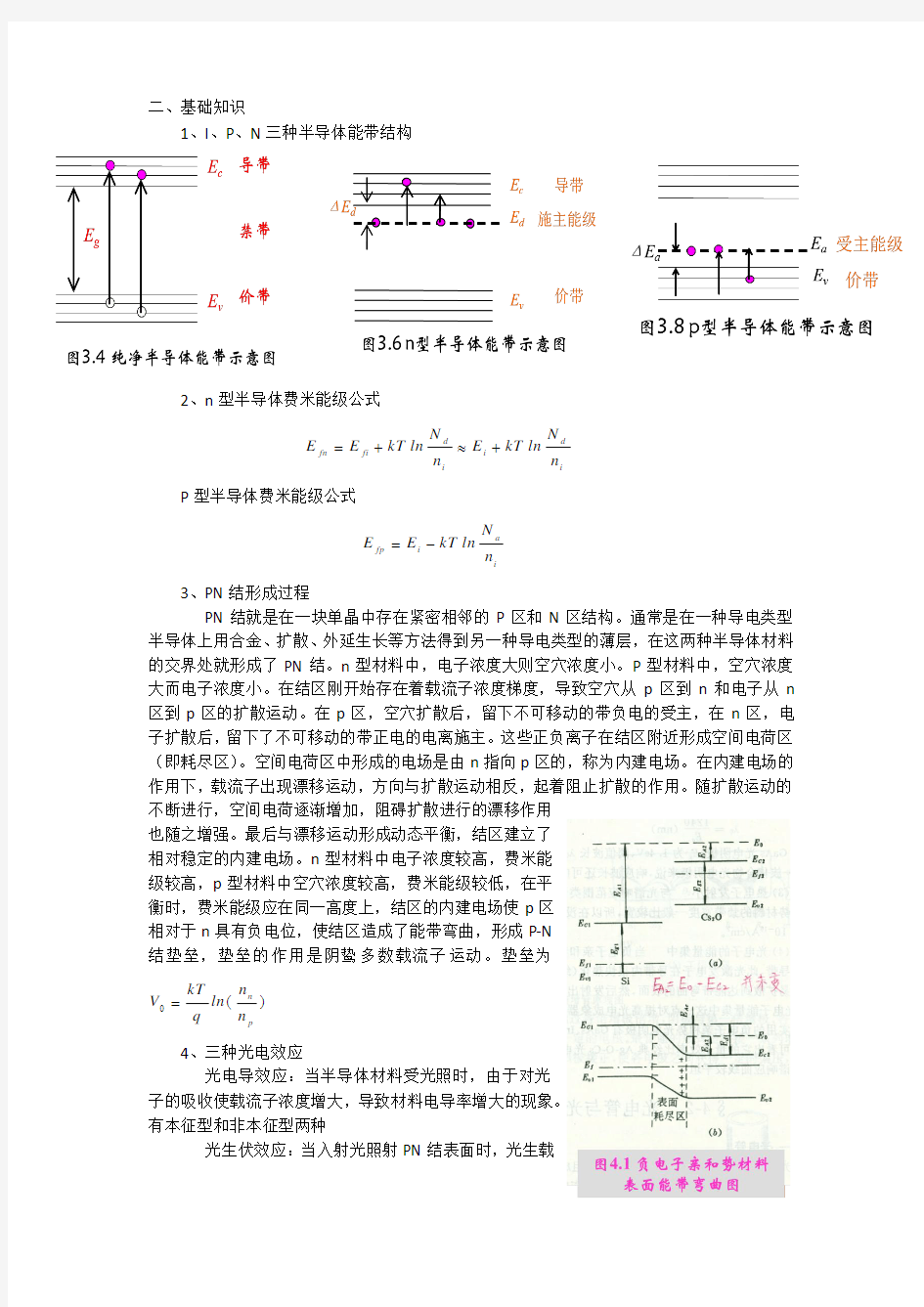 光电技术复习资料_华中科技大学物理专业用