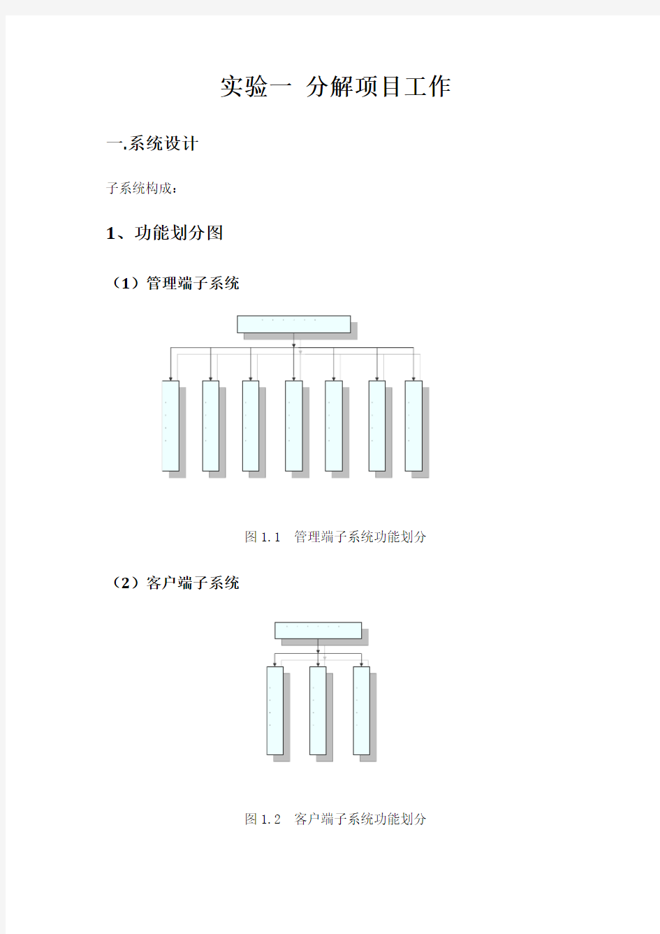 软件项目管理实验报告