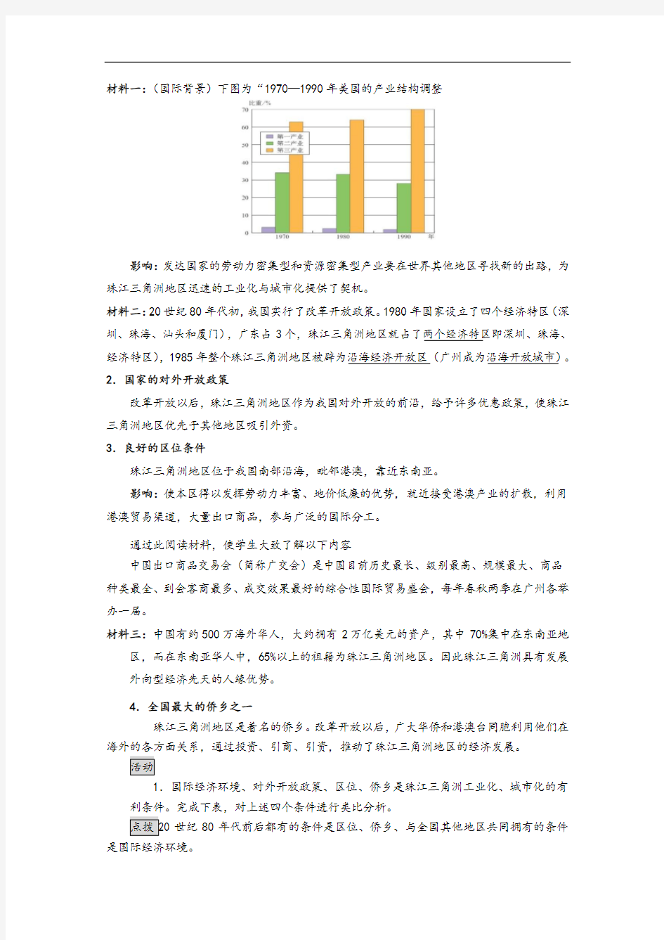 珠江三角洲的工业化与城市化进程