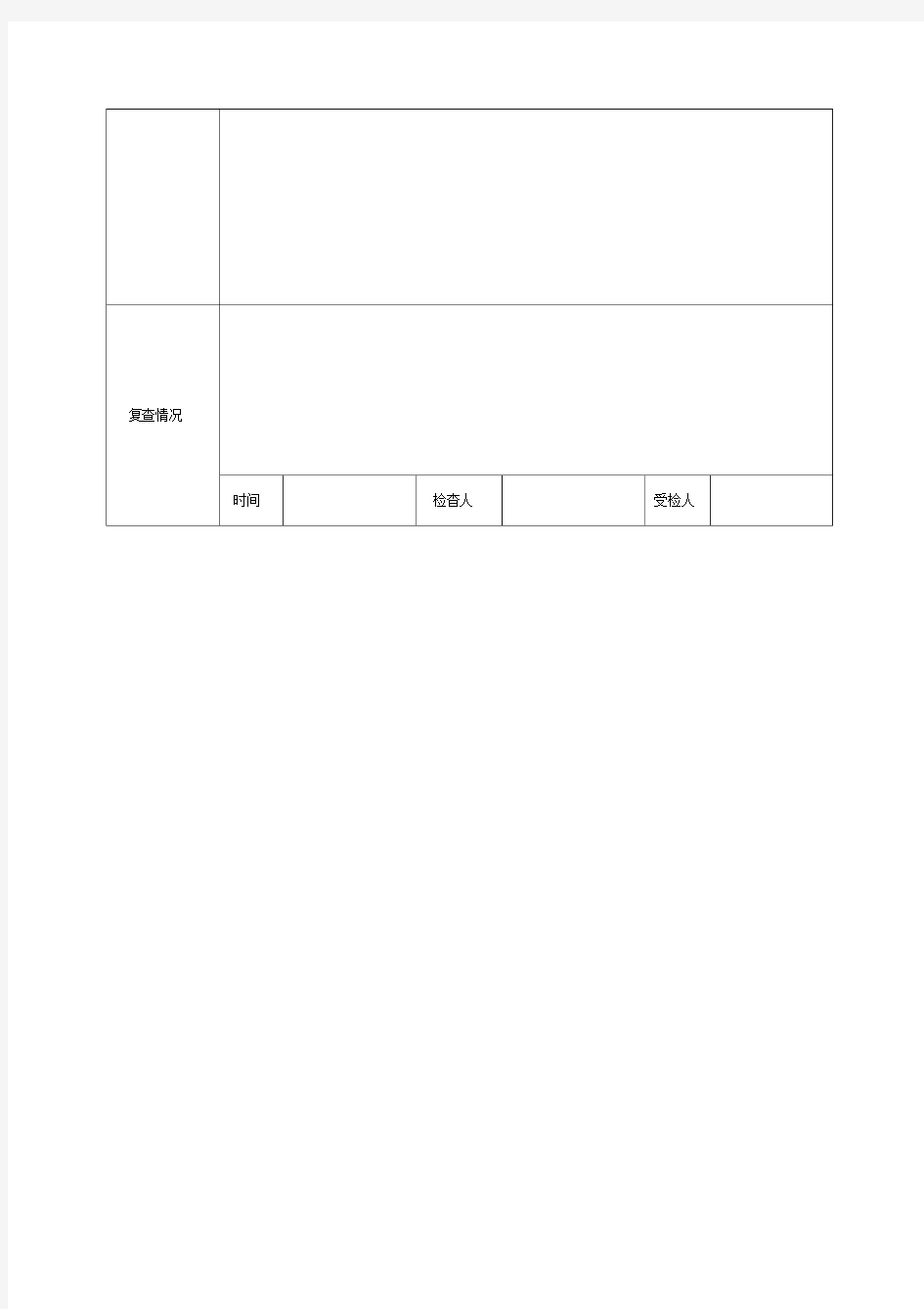 消防安全日常检查表