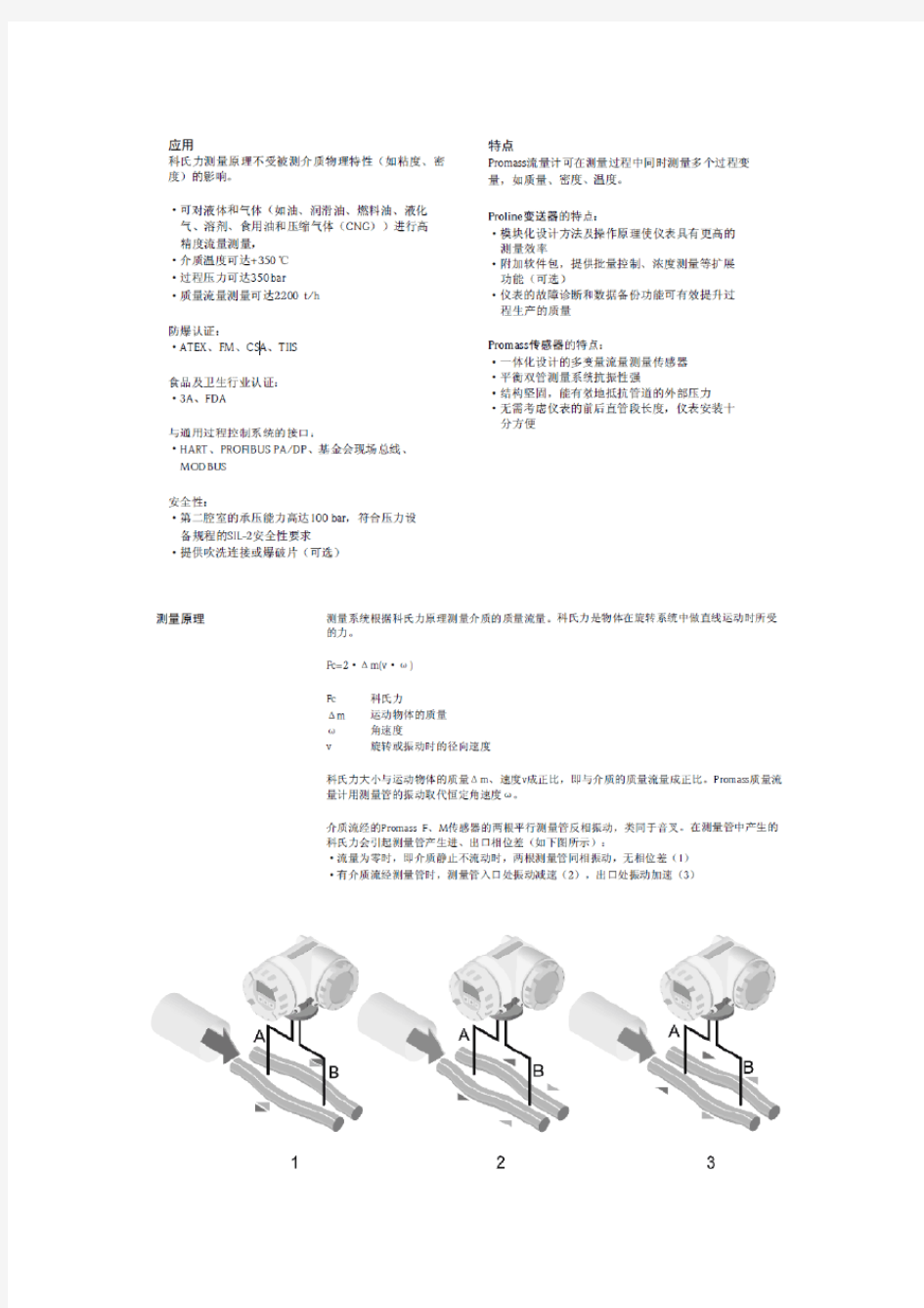 e+h压力变送器