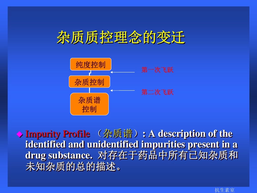 药品杂质谱控制关键技术平台的建立