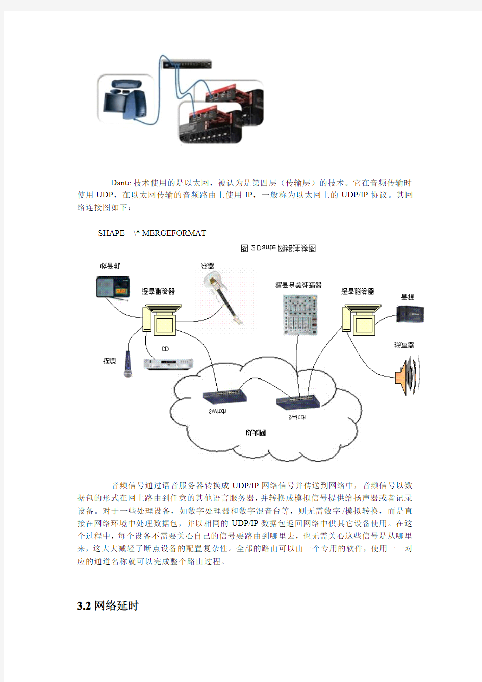 Dante数字音频传输技术