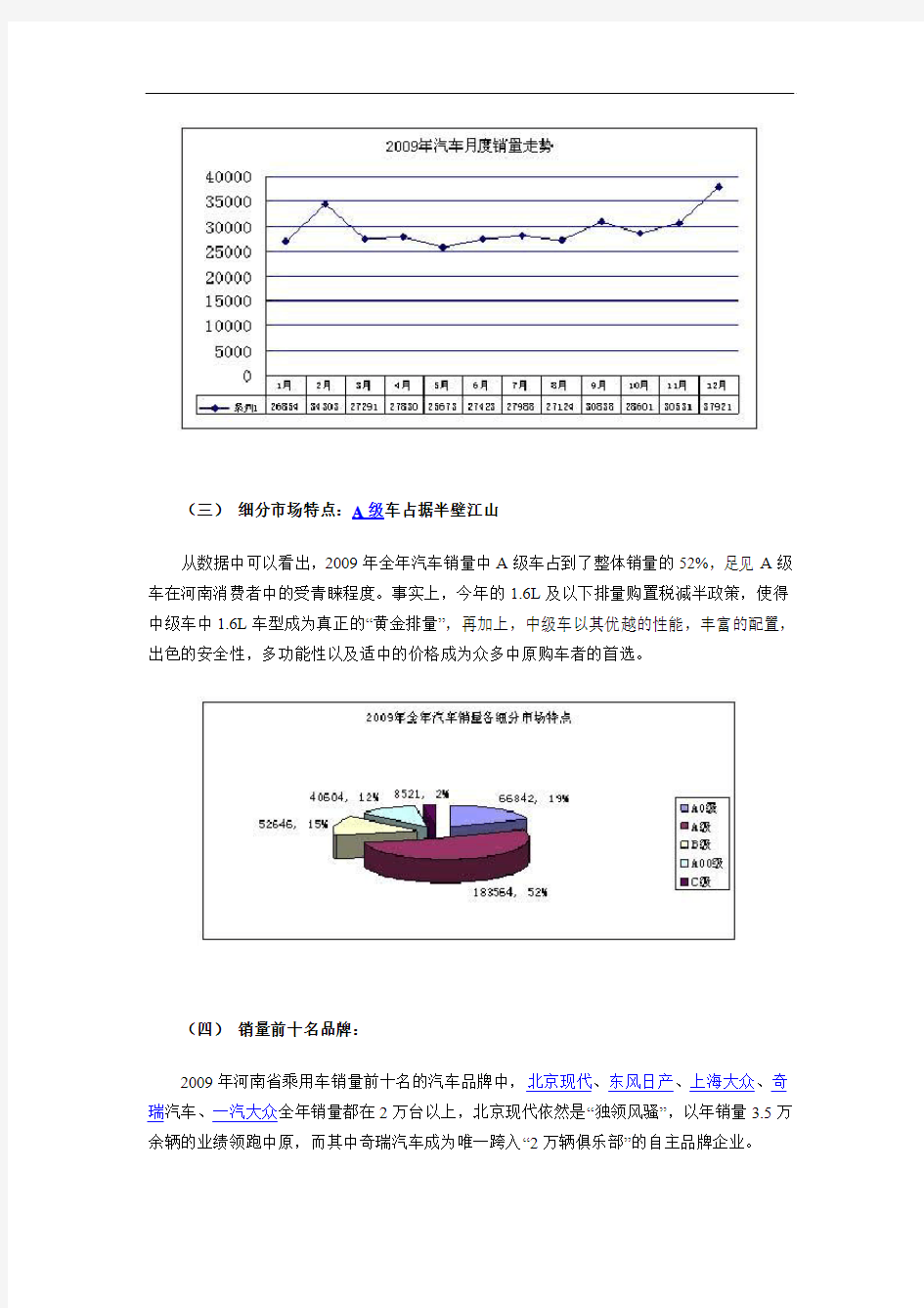 河南汽车市场消费状况分析
