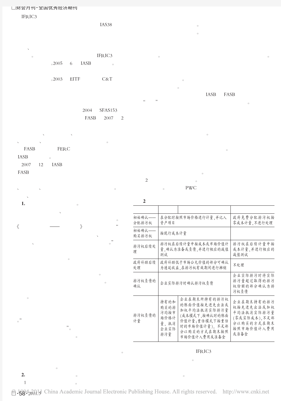 排污权交易会计处理不同方法比较