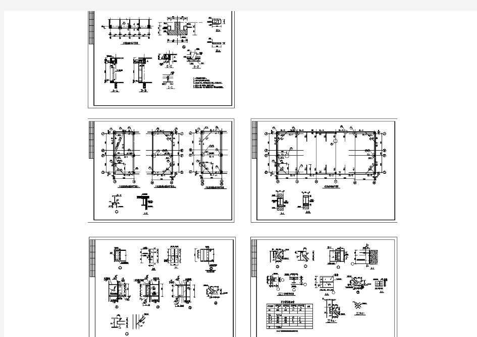 加层结构cad图(含设计说明)