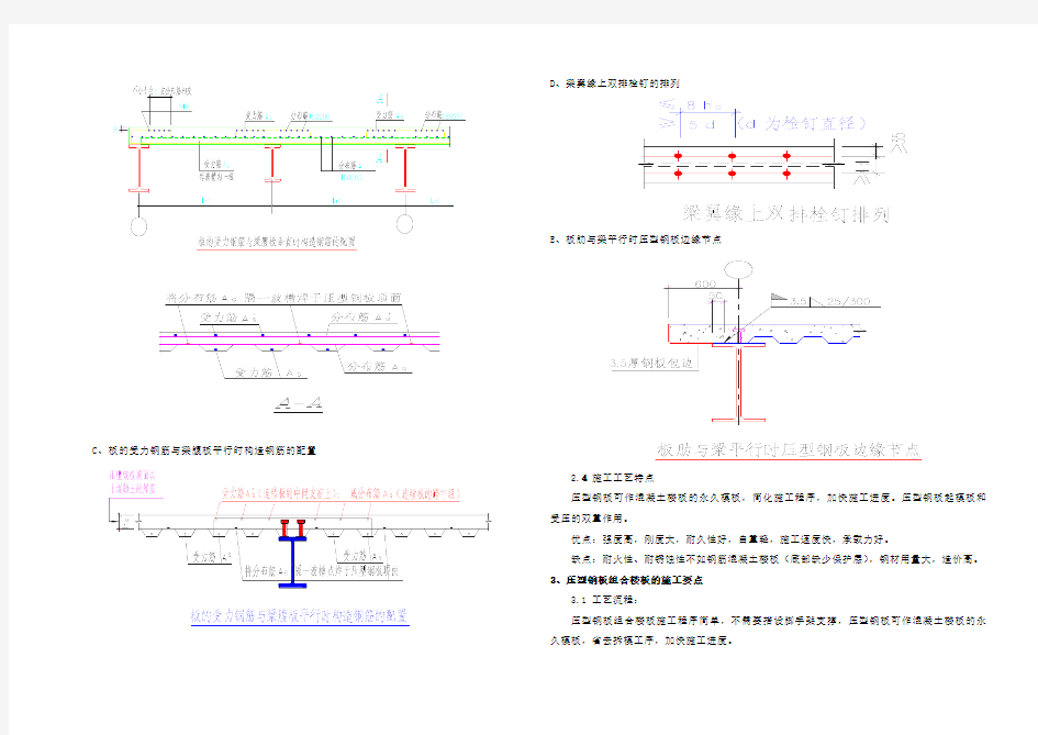 压型钢板组合楼板施工方案(完成)
