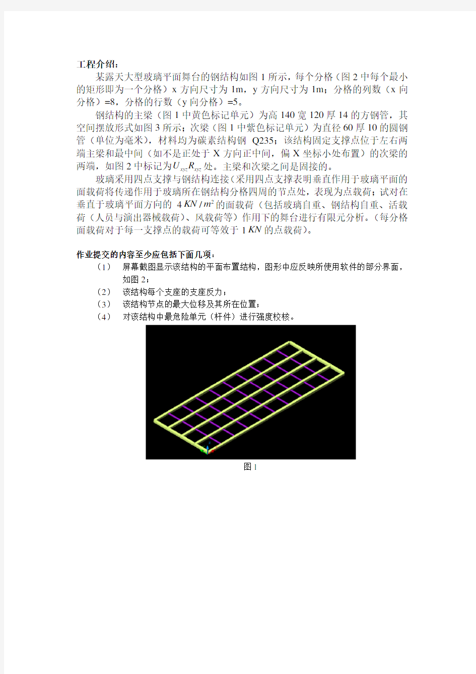 Ansys梁分析实例