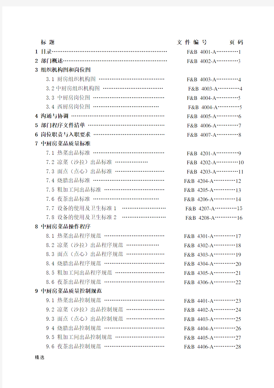 厨房管理工作手册sop定稿.doc