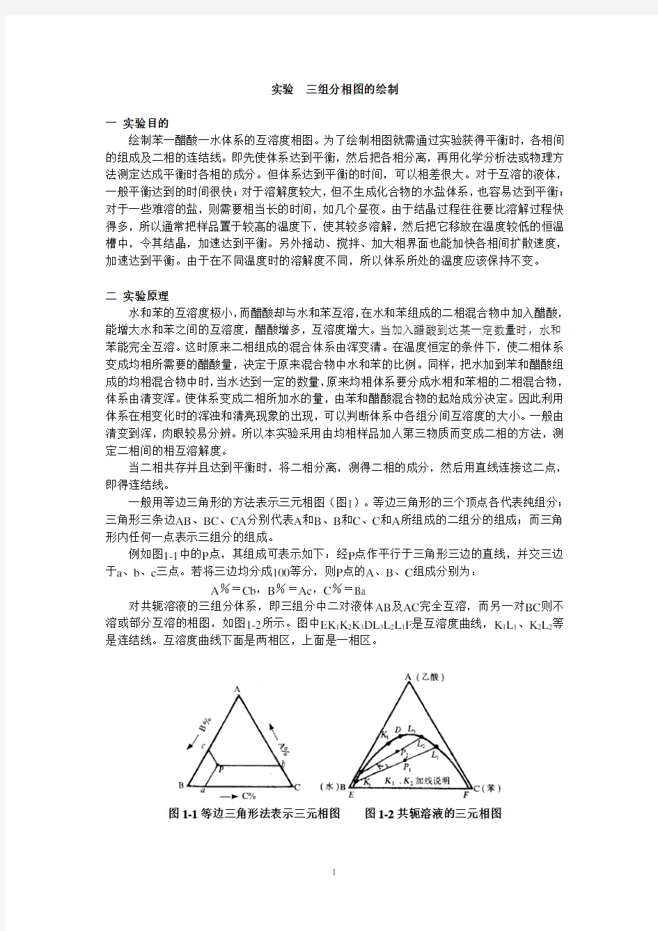 三元系相图绘制