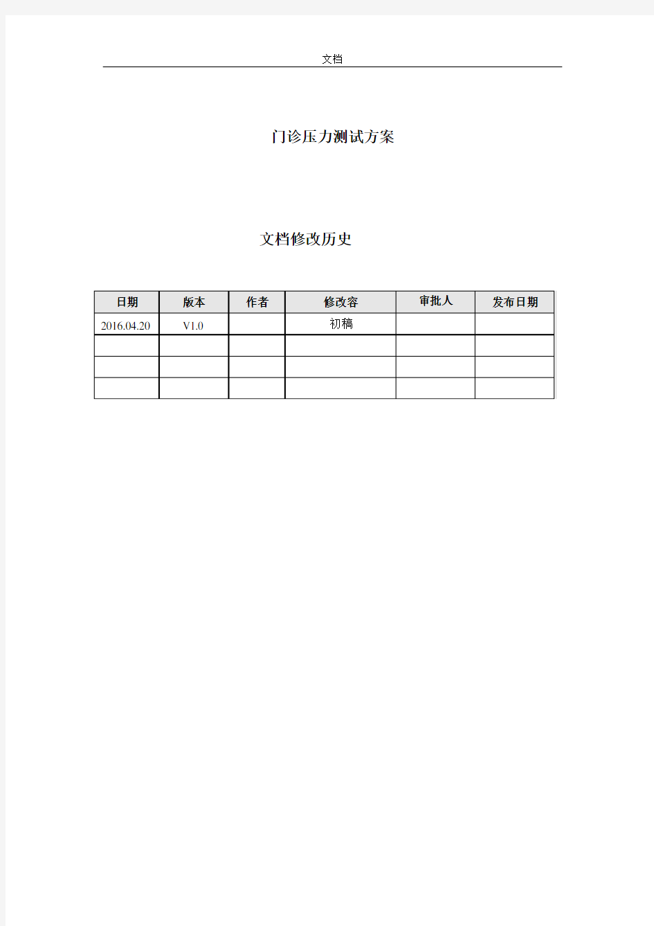 系统压力测试方案设计