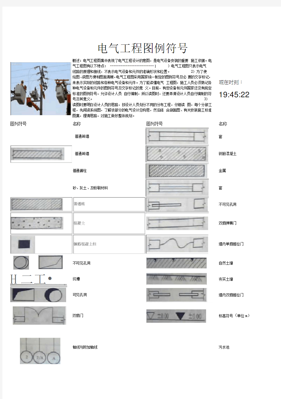 电气工程图例符号大全