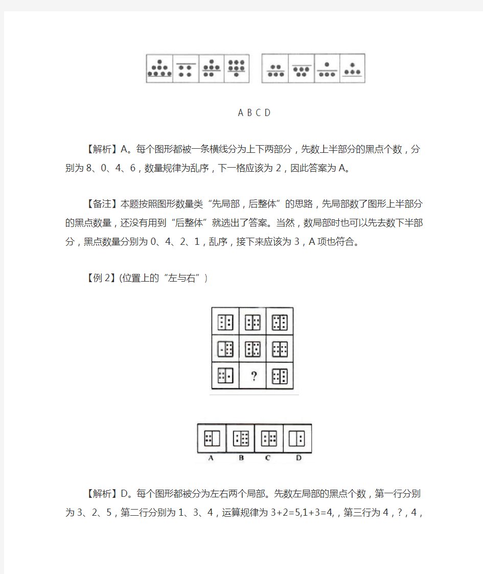 事业单位行测判断推理解题技巧：图形推理之图形相接方式