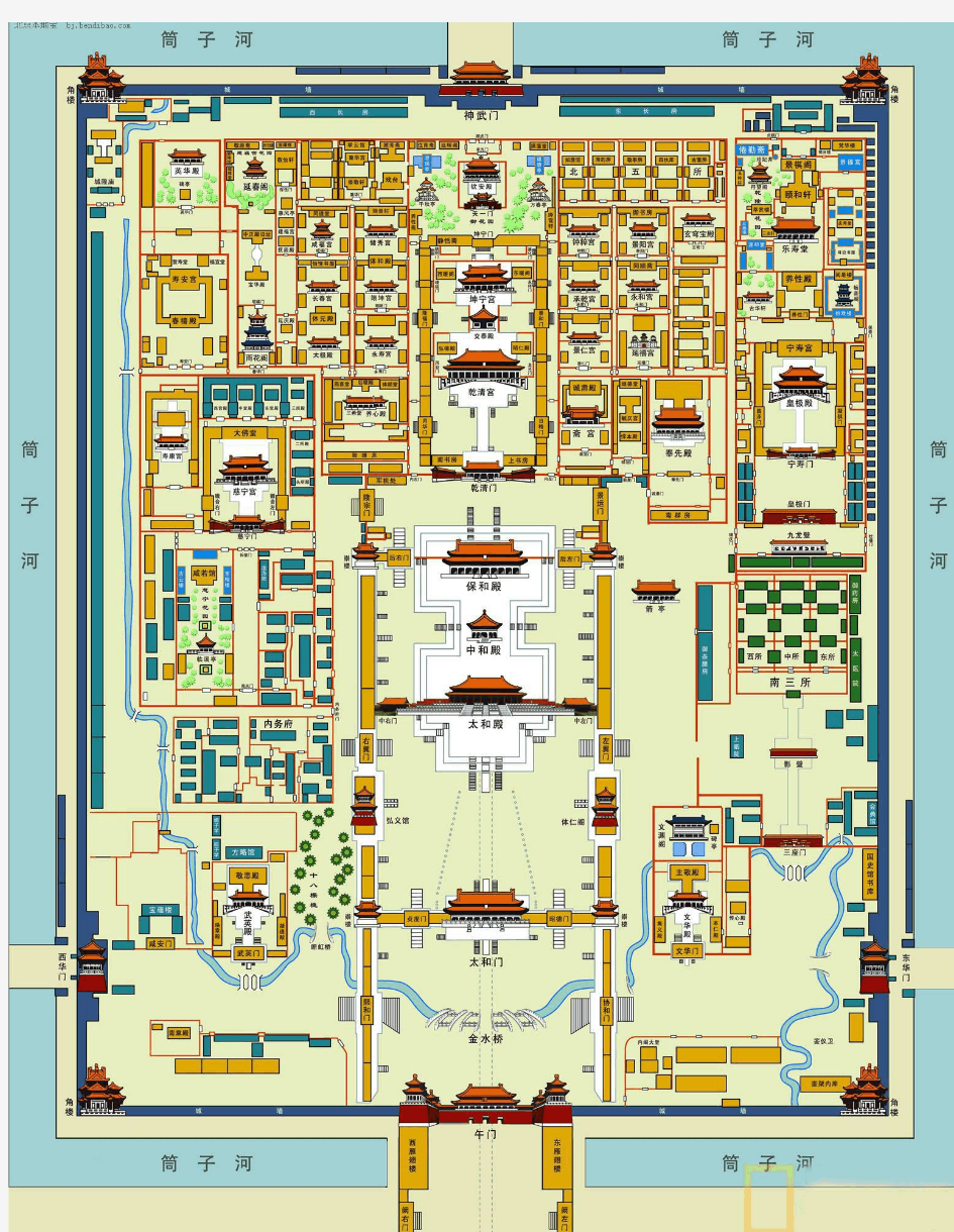 故宫地图