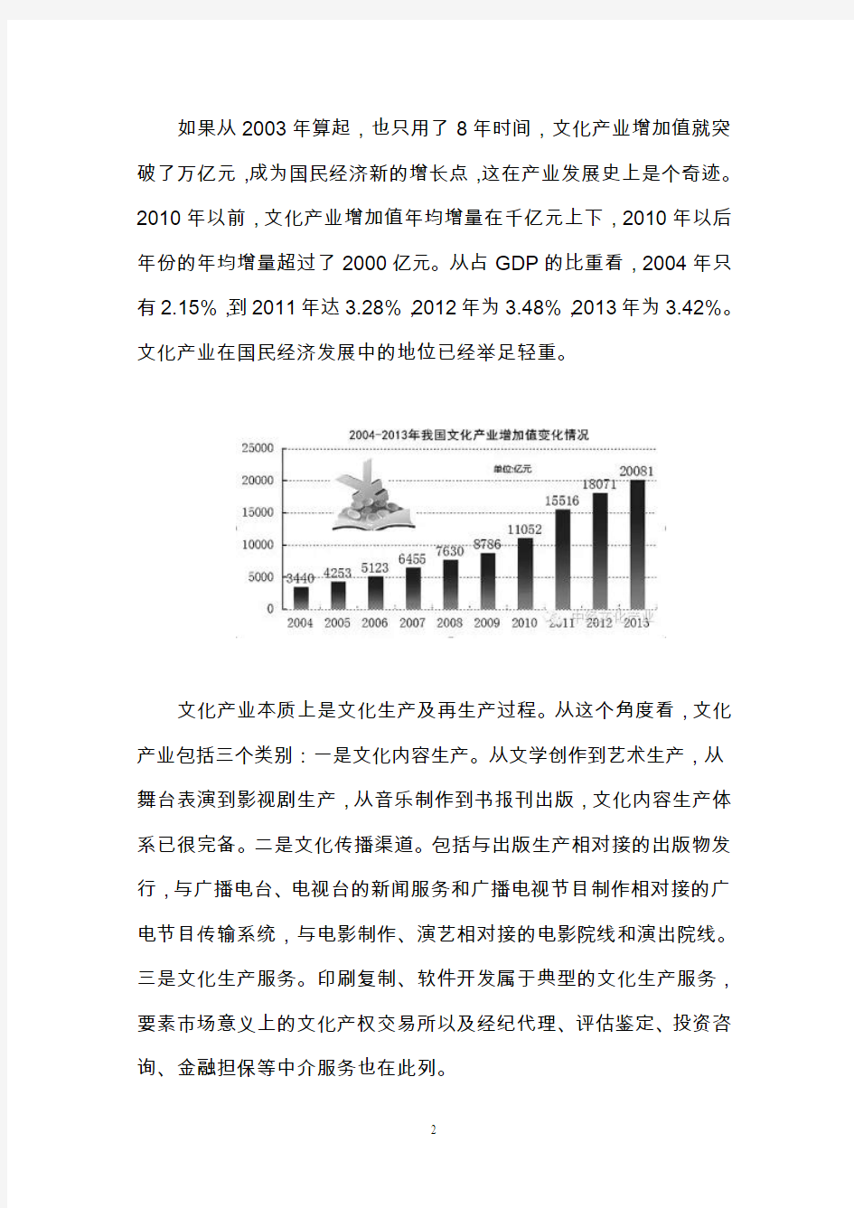 中国文化产业对比发展报告