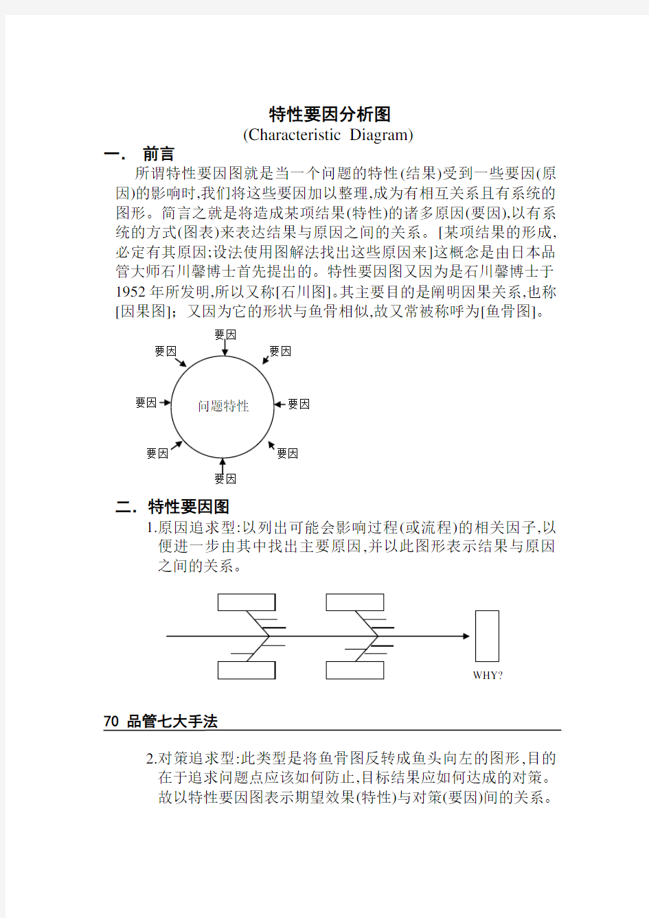 特性要因分析图(精)