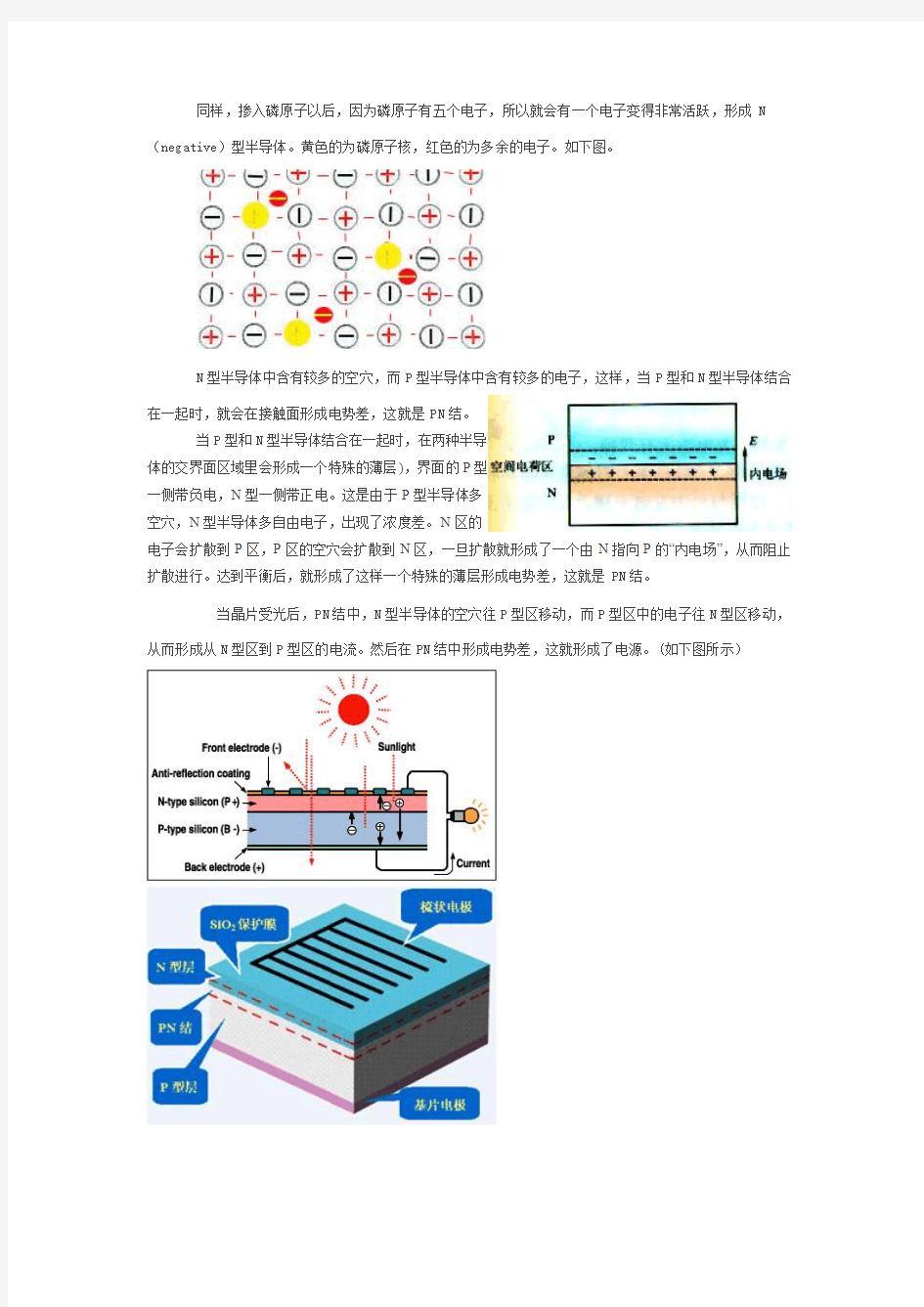 太阳能电池的原理及制作(精)