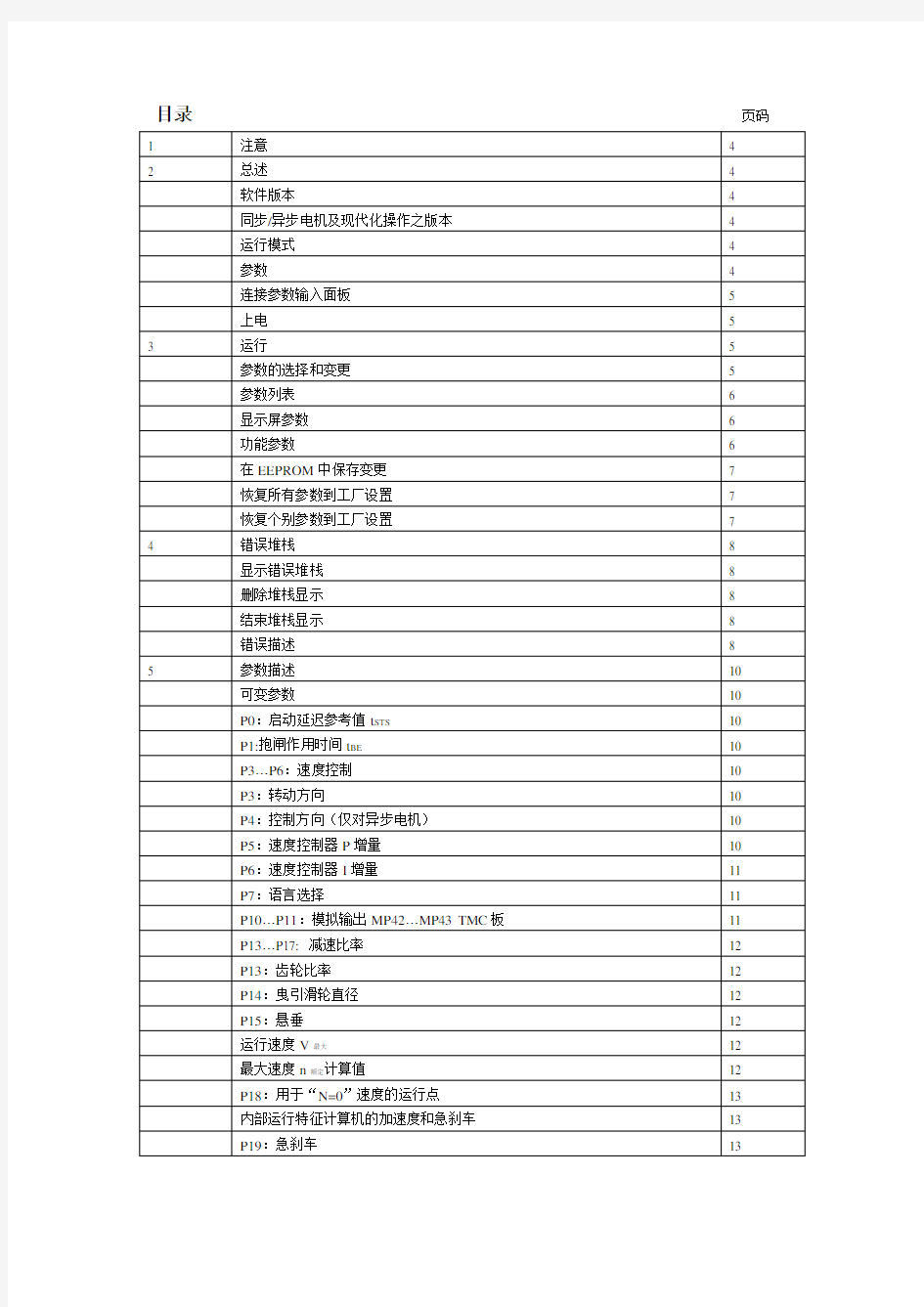 蒂森电梯调试资料