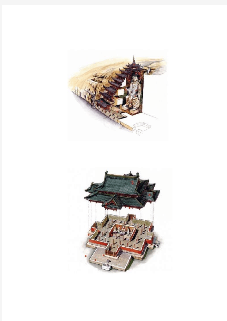 令人惊叹的中国古代建筑透视图