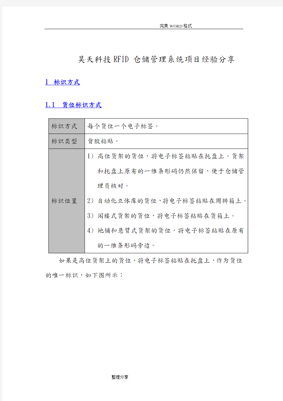 智能化仓储方案设计