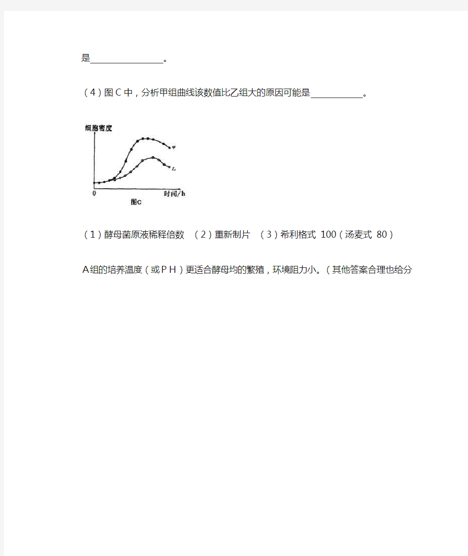 血球计数板