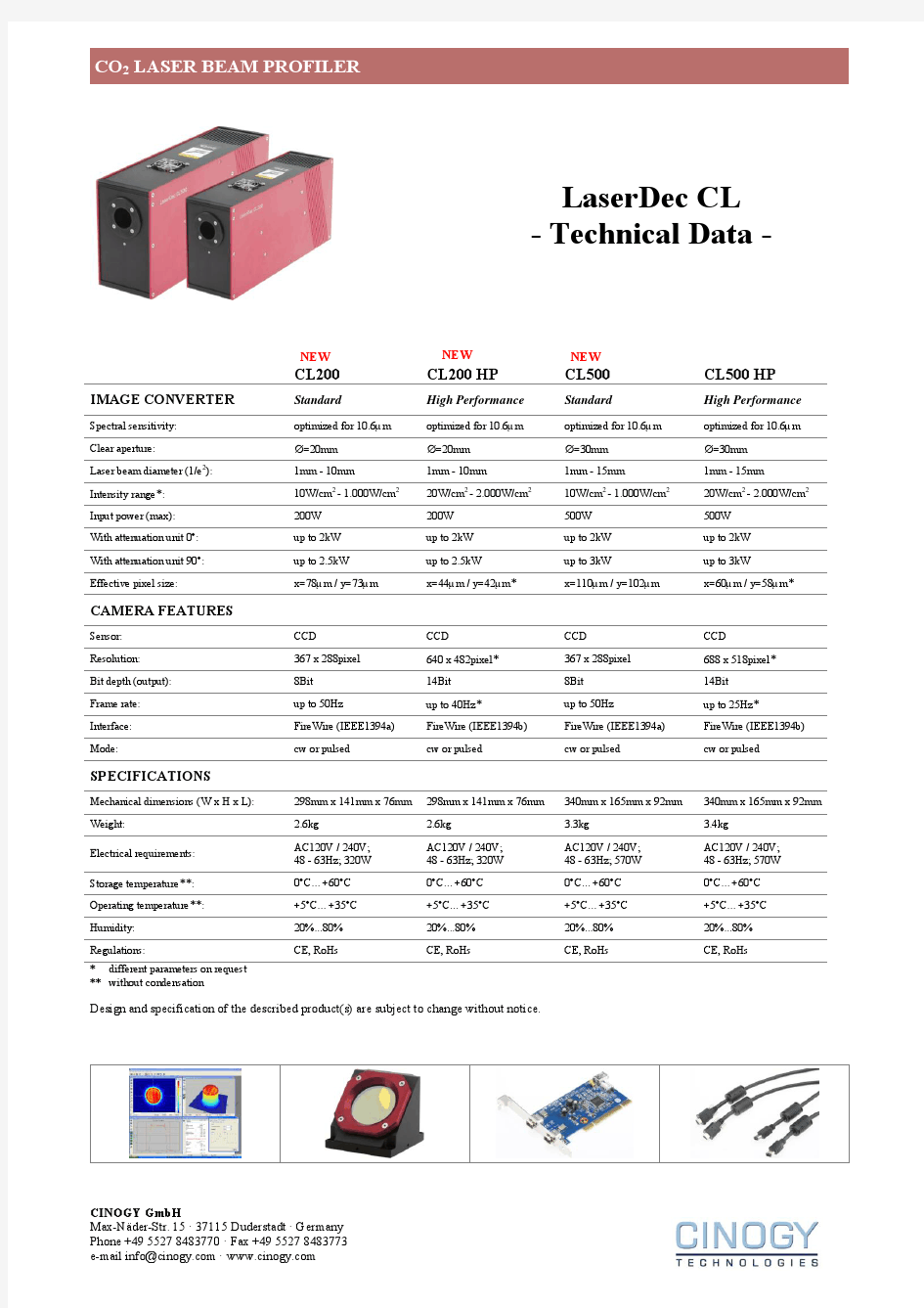 LaserDec 二氧化碳激光器光束质量分析仪