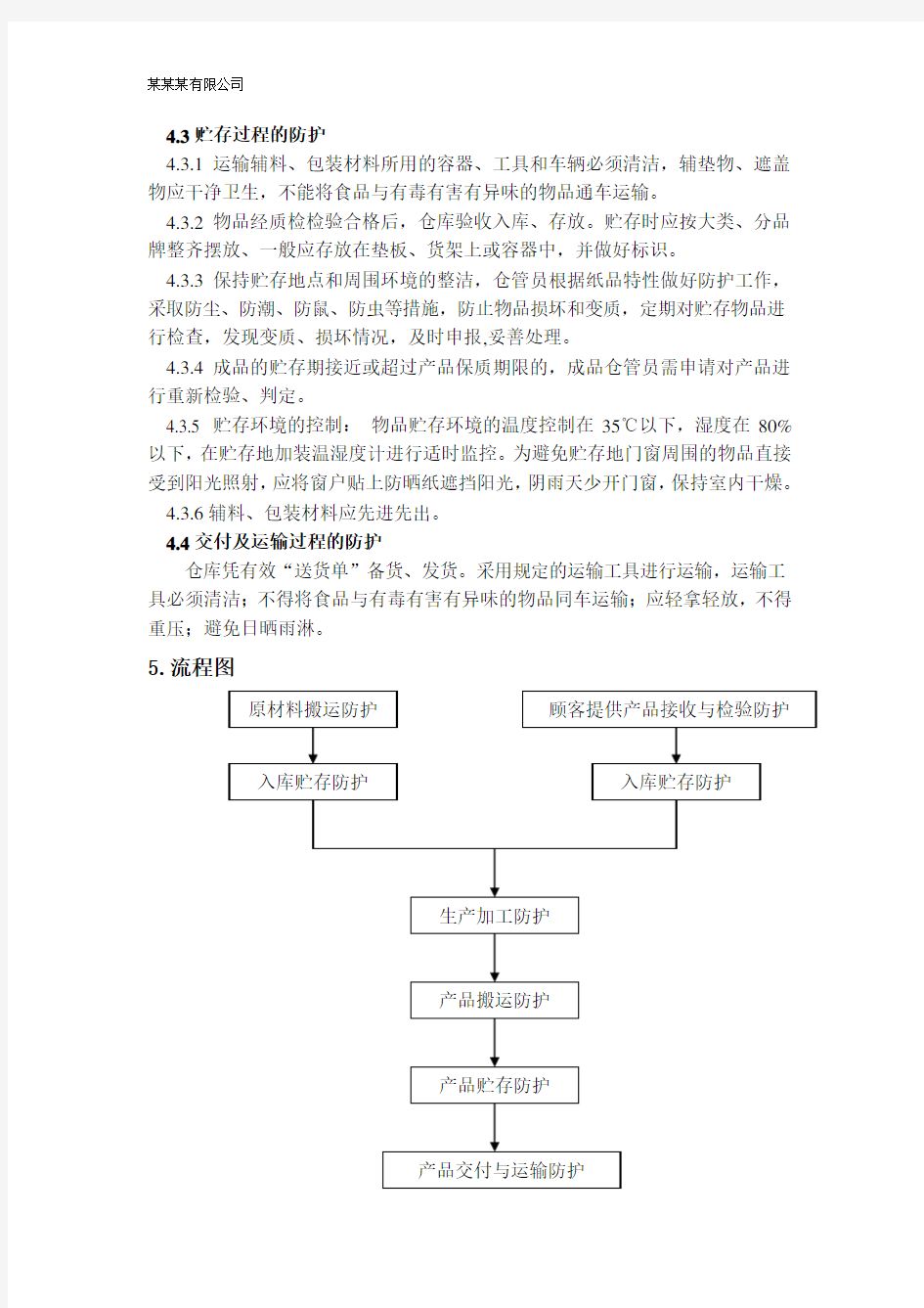 产品防护制度