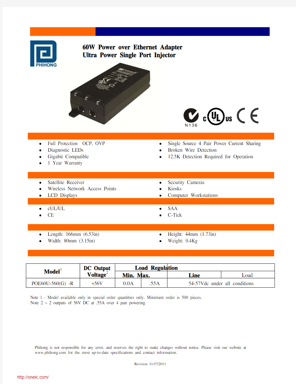 POE60U-560(G);中文规格书,Datasheet资料