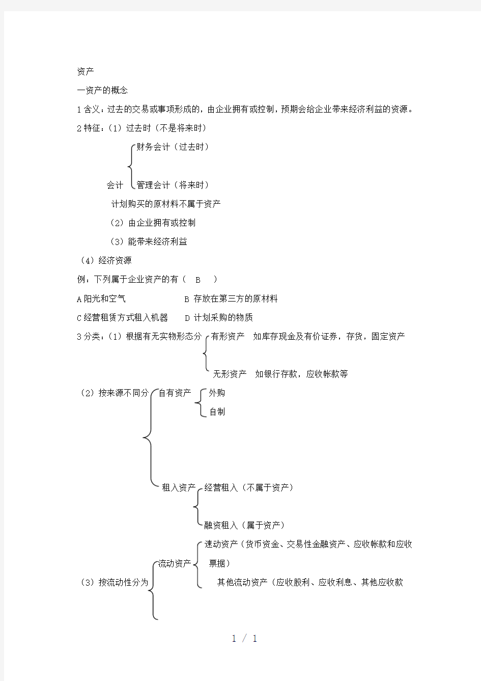 初级会计职称考试初级会计实务最实用的笔记讲义