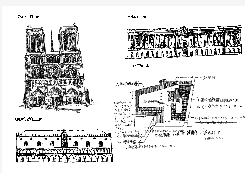 外国建筑史复习资料(绘图)