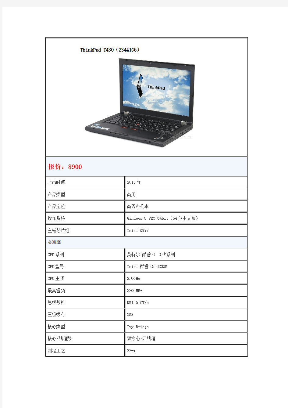 ThinkPad T430