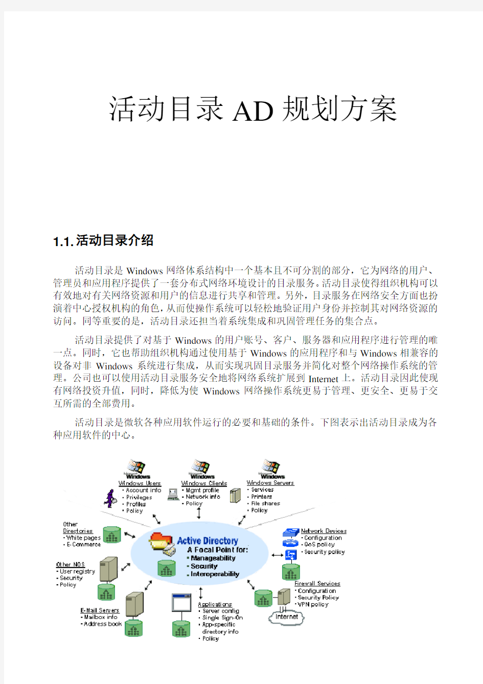 AD域控规划方案解析