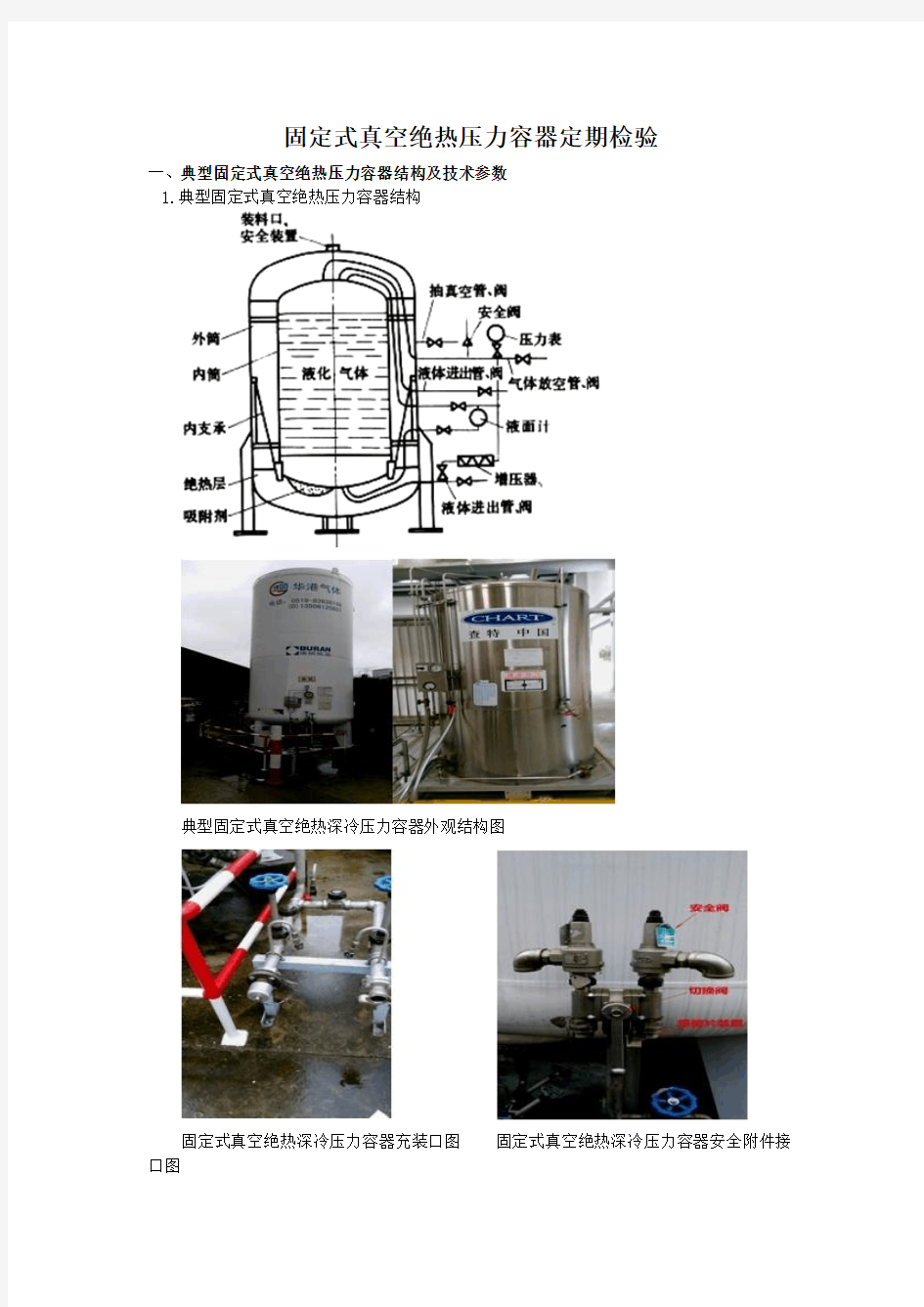 RQ-1 固定式真空绝热压力容器定期检验