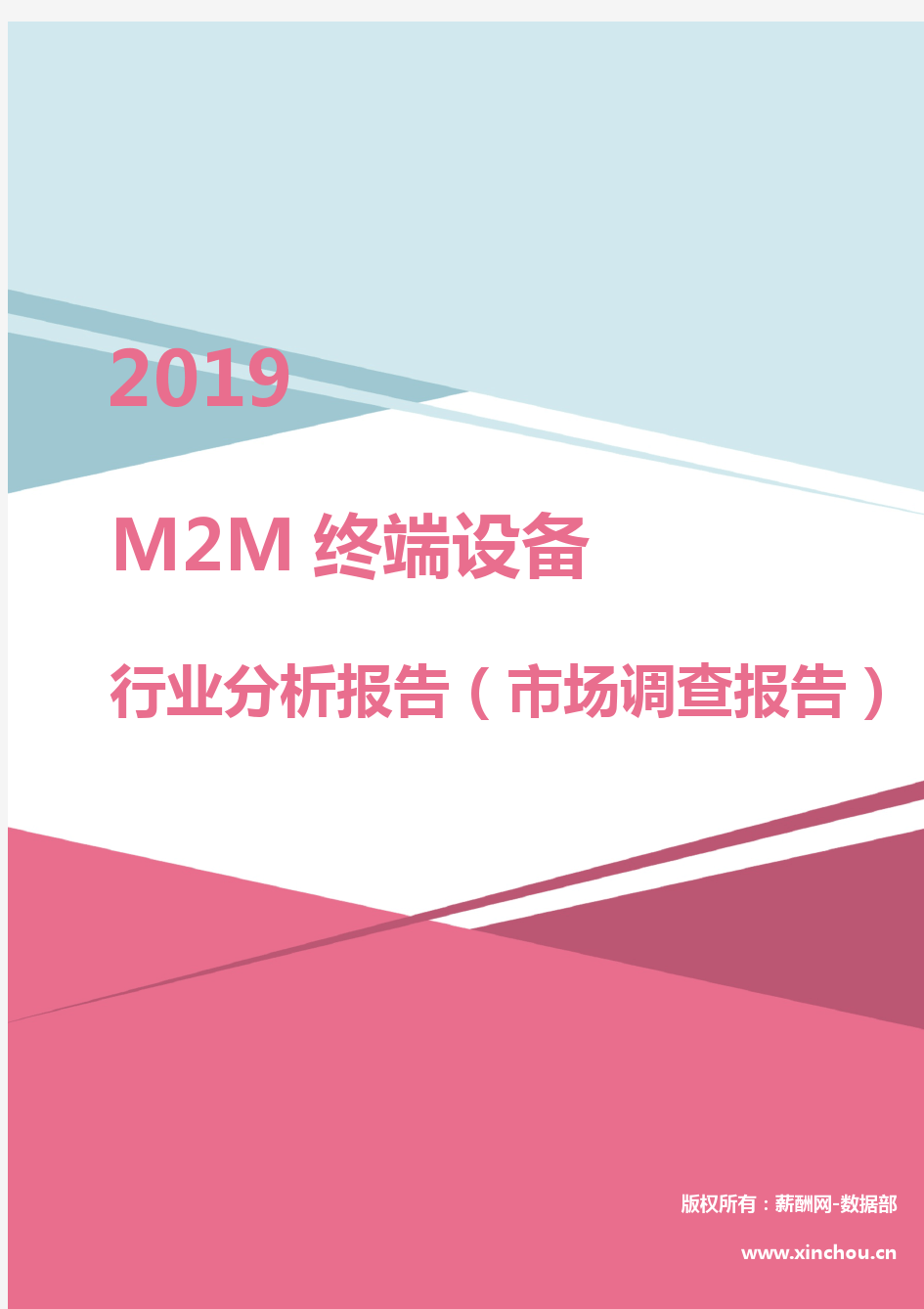 2019年M2M终端设备行业分析报告(市场调查报告)