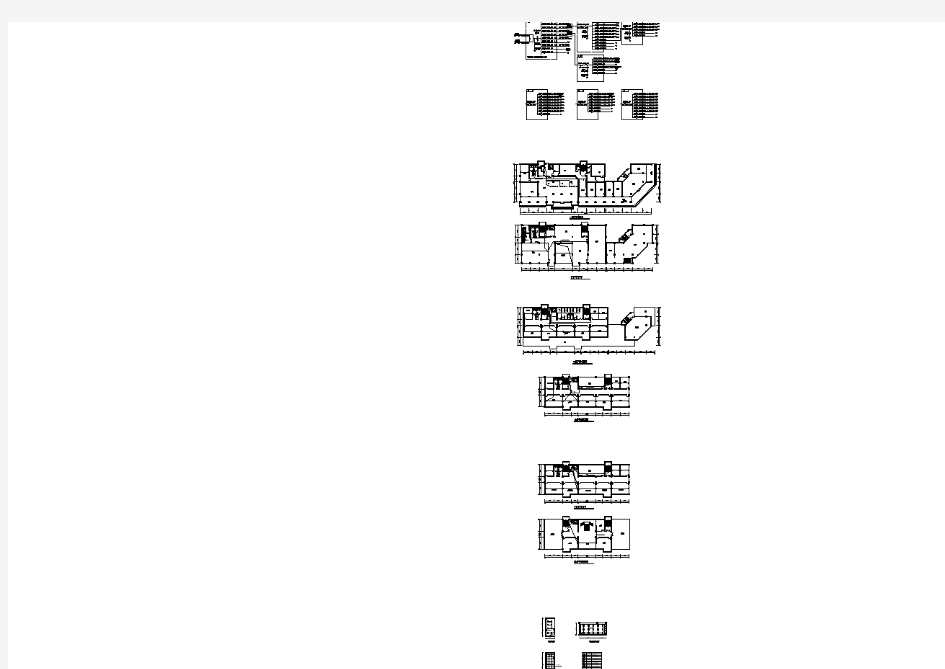 某大楼机房平面图及电气系统设计图