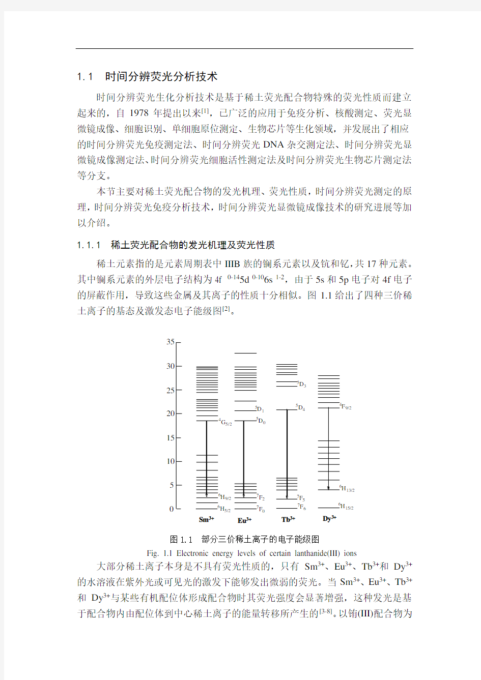 时间分辨荧光分析技术