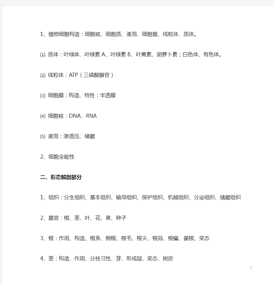 绿化林业工程师园林绿化专业学科基础知识