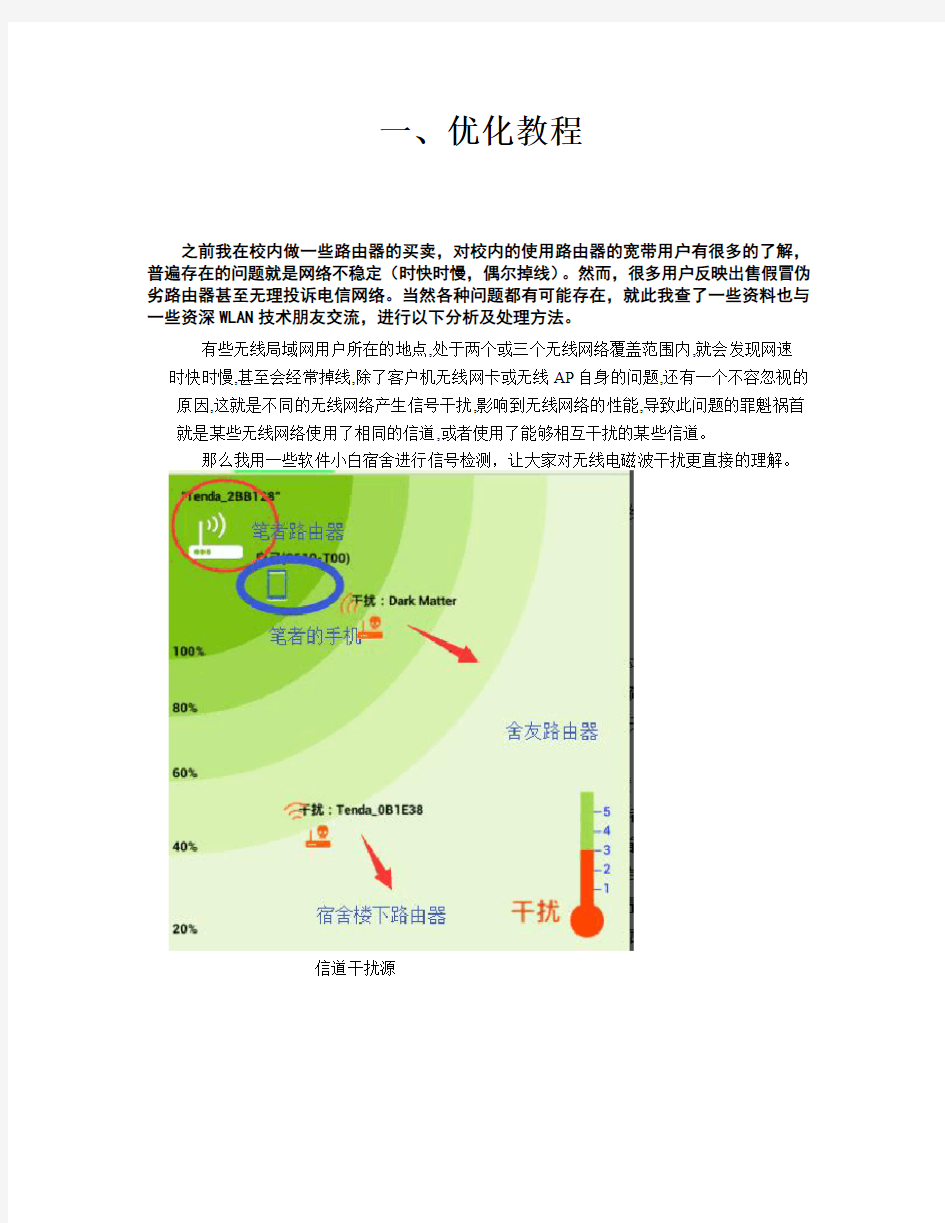 路由器无线网络优化