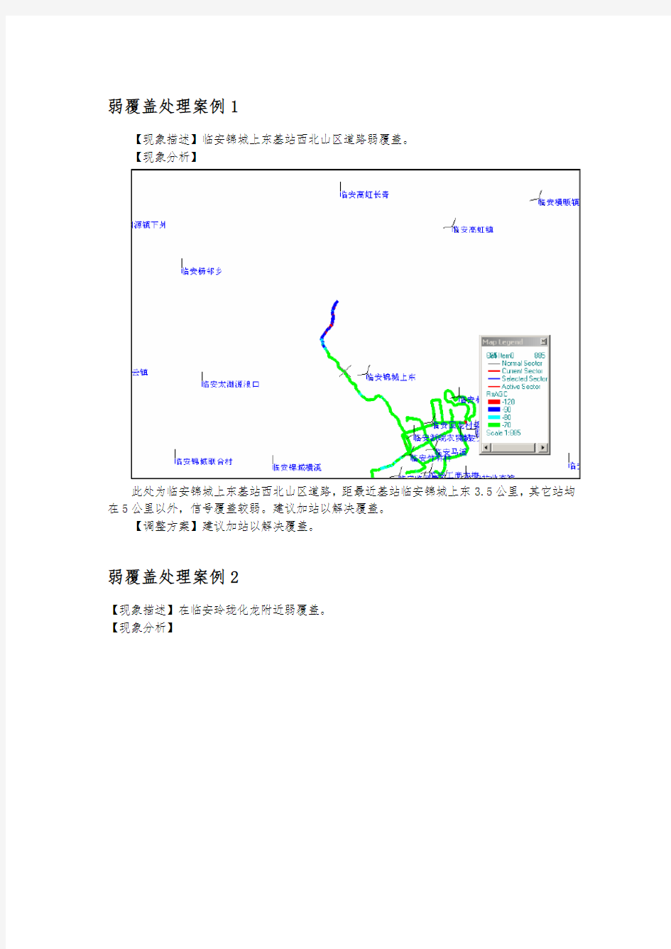 弱覆盖处理案例