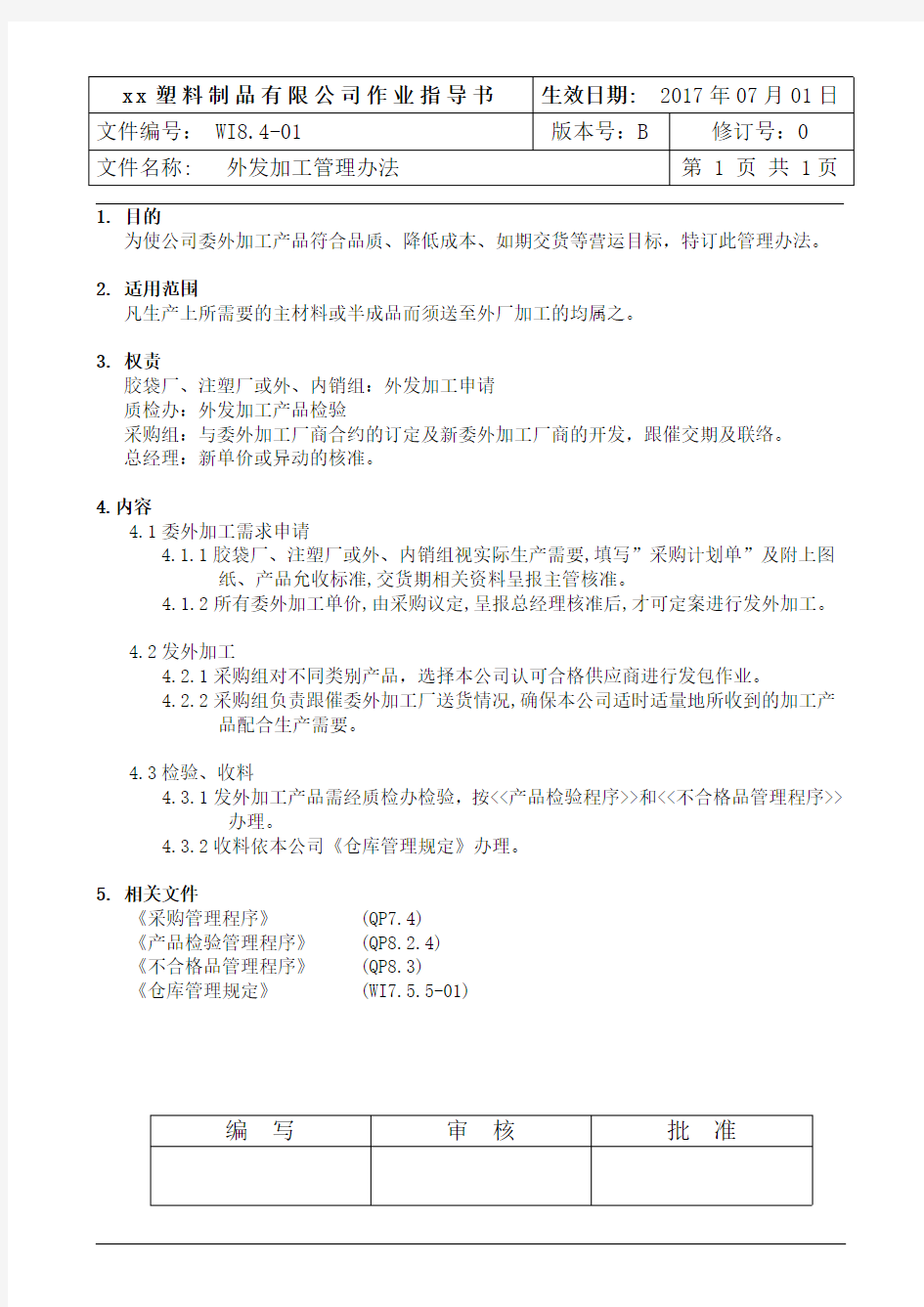 WI8.4-01外发加工管理办法